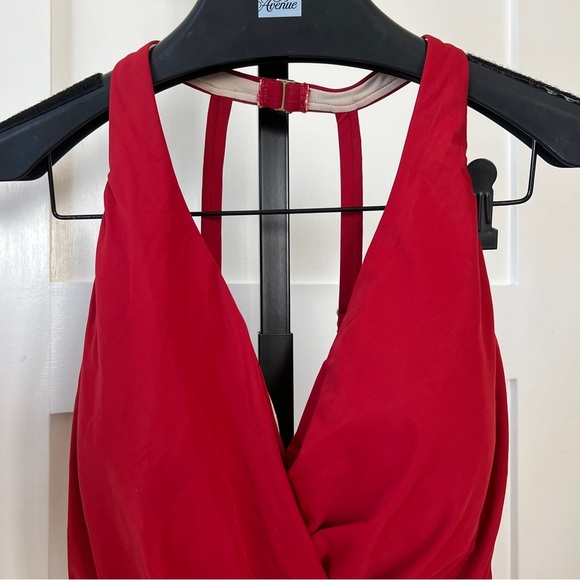 Miraclesuit Wrapsody One Piece Cayenne Red - Picture 7 of 12